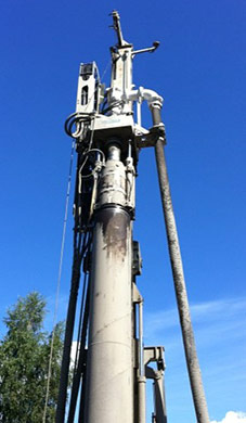 Foundation and Well Drilling Rotary 6000 Series Top Head Drive with continuous torque