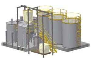 Glue Mixing System